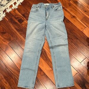 Abercrombie & Fitch Light Blue Straight Leg Jeans